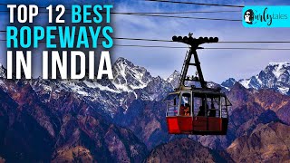 12 Best Ropeways In India  Curly Tales [upl. by Liscomb985]