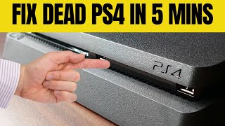 How to Fix PS4 Wont Turn On  All PS4 Issues Solved in Just 5 Steps [upl. by Lebazi732]