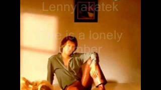 lenny zakatek  one is a lonely numberwmv [upl. by Alroi]