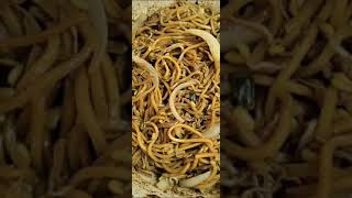 Pancit canton with togue yummy youtubeshorts [upl. by Aicilef]