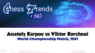 Anatoly Karpov vs Viktor Korchnoi • World Championship Match 1981 [upl. by Inilam]