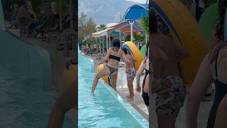 🌞Water Park Summer Holiday Water Slide Hot Day🔥 waterpark waterslide [upl. by Clements]