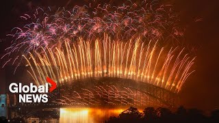 New Years 2024 countdown celebrations amp fireworks around the world  PART 1 [upl. by Kcirdderf266]