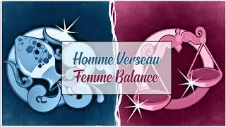 Homme Verseau ♒ Femme Balance ♎  Compatibilité Amoureuse [upl. by Marieann546]