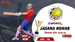 🔴 Live  6th Day  Jasana Nohar Cricket Cup 202324 [upl. by Leelahk]