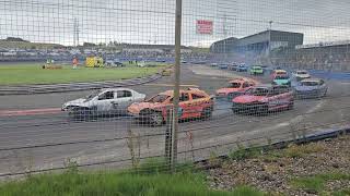 lochgelly raceway rookie banger scottish championship 2024 [upl. by Carbrey228]