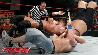 Cena vs Orton vs Triple H vs Big Show — Fatal 4Way WWE Championship Match Raw June 15 2009 [upl. by Andonis599]