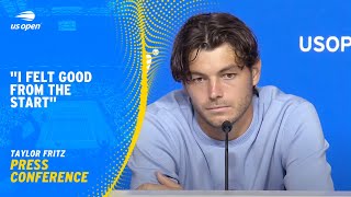 Taylor Fritz Press Conference  2024 US Open Quarterfinal [upl. by Ashraf]