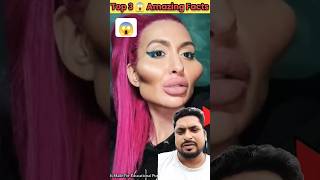 top 3amazing😱😱😲amazingly facts factsin hindi 3amazing facts trending reaction factsviralfacts [upl. by Enoitna]