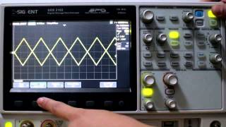 The basic trigger functions of a SIGLENT oscilloscope [upl. by Leorsiy862]