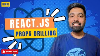 Prop Drilling in React Explained with Examples Hindi  23 React Tutorial  Az Bytes [upl. by Nitsud]