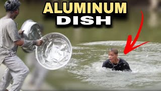 ALUMINUM DISH quotPUBLIC PRANKquot  Subrang gulat nila [upl. by Trask]