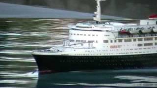 RC Boat  RMS Queen Elizabeth II  Ocean Liner [upl. by Lilak93]