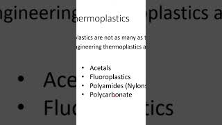 thermoplastics industrial materials thermoplastic thermosphere science engineering [upl. by Tobe]