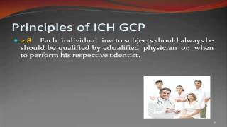 ICHGCP Principles [upl. by Eirret]