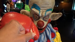 Halloween Horror Nights 2019 Lights On Look At The Houses amp Scare Actor Dining  6 House Tour [upl. by Artemla]