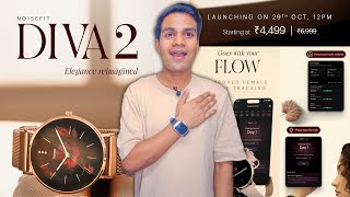 NoiseFit Diva 2  Launching on 29th Oct  All New Features amp Specs  Price At Rs4499  Noise [upl. by Yttam75]