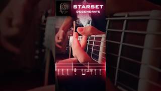 DEGENERATE  STARSET INTRO GUITAR COVER starset rock metal cover guitar [upl. by Atinav]