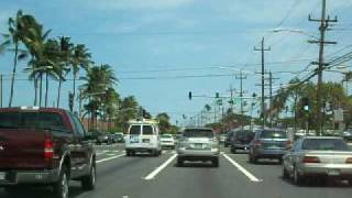 Driving Kahului Maui [upl. by Yehus]