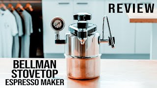 Bellman CX25P Stovetop Espresso Maker  Review [upl. by Doxia638]