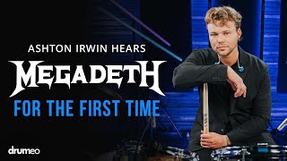 Ashton Irwin Hears Megadeth For The First Time [upl. by Ynnaffit988]