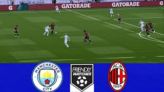 Manchester City vs AC Milan  Friendly Match 2024  Full Match Highlights En Vivo Resumen [upl. by Esil]