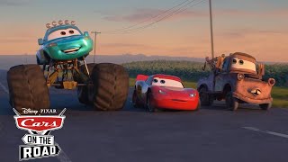 Cars On The Road 🚗  Full Episodes 1–5  Pixar Cars [upl. by Lyrak]