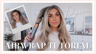 How To use the Dyson Airwrap  Hair Tutorial 2023 [upl. by Ayanet]