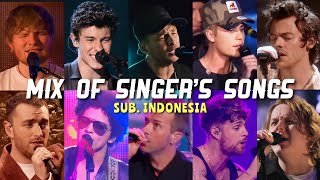 TOP 10 Famous Male Singers In One Song  Live Performance 1 [upl. by Reedy]