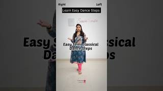 Easy Semi classical Dance Steps Tutorial  Surabhi Awasthi shorts semiclassical [upl. by Awad]