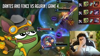 Dantes and Fence vs Agurin PURE CINEMA  NNO Game 4 [upl. by Ativla]