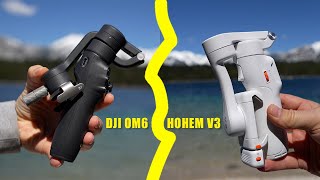 DJI OM6 vs Hohem iSteady V3  All Differences [upl. by Gnemgnok]