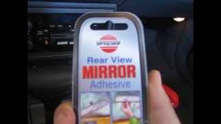 How To Reattach a Rearview Mirror [upl. by Hairaza250]