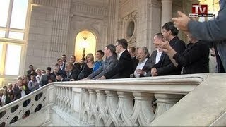 6 mariages gays célébrés à Tours [upl. by Gottfried]