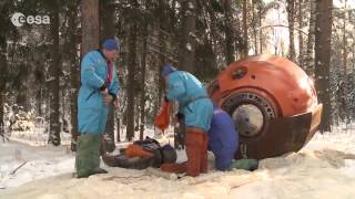 Astronauts Spend 3 Days In Below Freezing Temps For Survival Training  Video [upl. by Ibbed926]