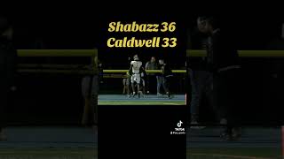 Shabazz beats Caldwell 3633 in NJ state playoffs football [upl. by Elleahcim306]