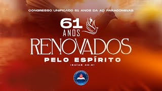 AD Paragominas  3º Dia  61 Anos Renovados Pelo Espírito Santo [upl. by Ardnuat]