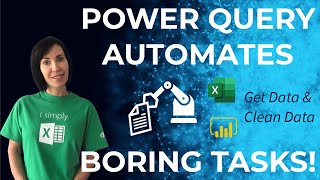 How to easily automate boring Excel tasks with Power Query [upl. by Ssilem]