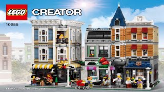 LEGO instructions  Creator Expert  10255  Assembly Square [upl. by Nalepka]