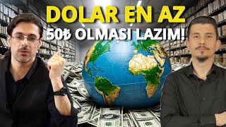 DOLAR EN AZ 50 LİRA OLMASI LAZIM [upl. by Lleihsad985]