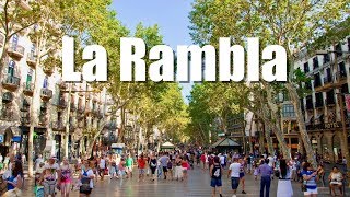 ✅ Qué ver en LA RAMBLA de Barcelona [upl. by Buckley]