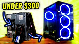 A Gaming PC UNDER 300 Lenovo M93 Case Swap [upl. by Canfield176]