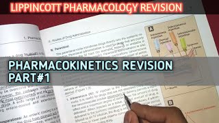 pharmacokinetics revision part1  Lippincott pharmacology revision videos [upl. by Adim383]