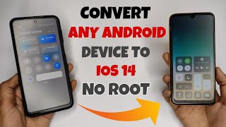 Convert Your Device Into IOS 14  Install Ios 14 Any Android Device  Ios 14 Fully Experience 😯😯 [upl. by Uis560]