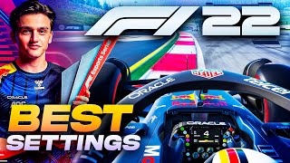 THE BEST GAME SETTINGS FROM ESPORTS PRO  F1 22 [upl. by Lynea]