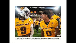 ASU BYU college Football photos [upl. by Acul171]