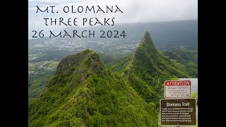 Mt Olomana Three Peaks  GoPro version [upl. by Valdes220]