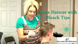 How To Bleach Hair  Bleaching Men Hair [upl. by Rome]