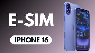 Does Iphone 16 Have eSIM  Virtual SIM Card [upl. by Eanad276]