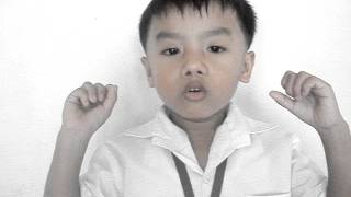 Akoy Pilipino A poem recite by a 5 years old kid [upl. by Eiramyelhsa87]